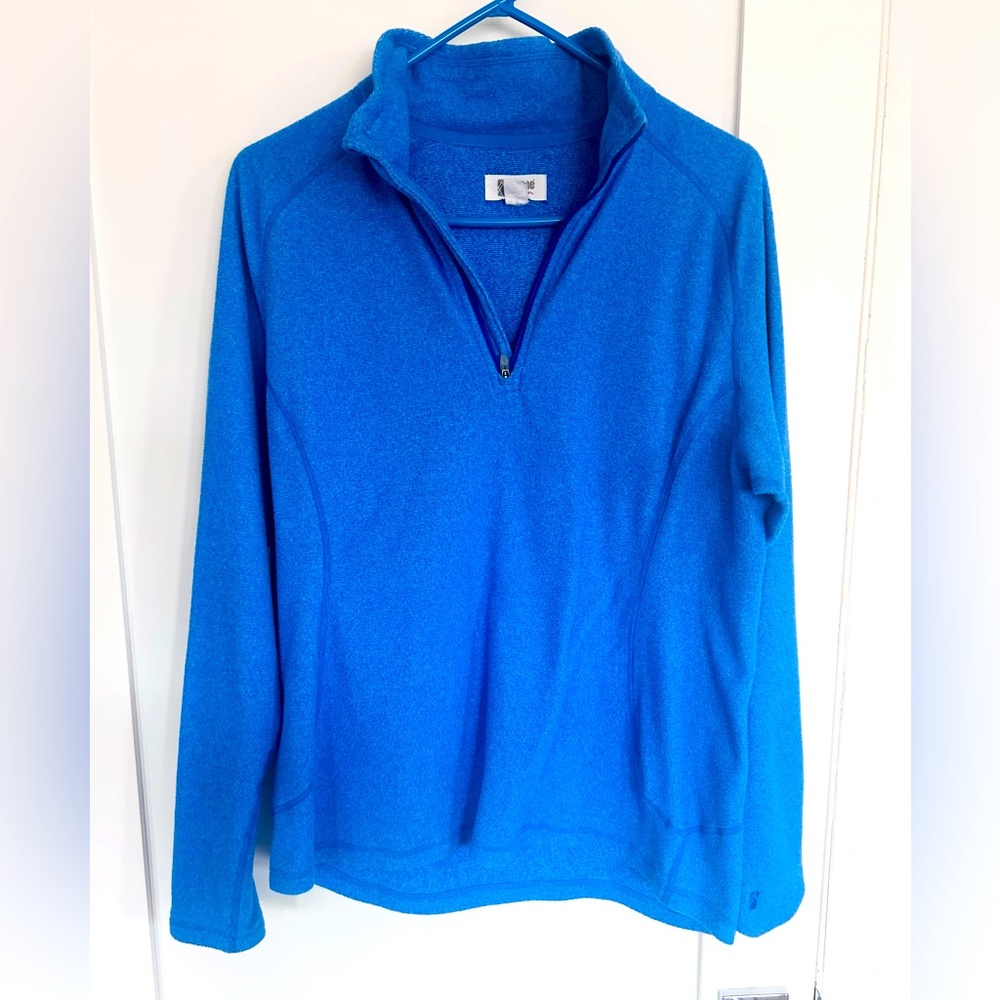 Alpine women's 1/4 zip fleece jacket. Size large